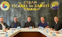 Keşanspor Keşan TSO'yu ziyaret etti