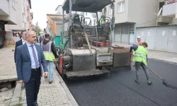 Kocaeli Çayırova'da yollar yenileniyor