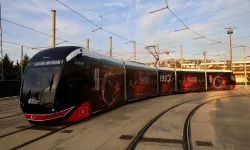 Kocaeli'de otobüs ve tramvaylarda Ata'ya saygı