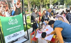 Manisalı çocuklar haklarını eğlenerek öğrendi