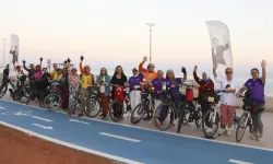 Mersin'de kadınlara pedal gücü