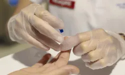 Mersin'de personeli şeker ölçümü yapıldı