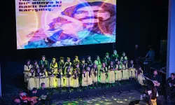 Minik kalplerden büyük ezgiler Malatya'da yankılandı