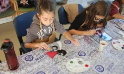 Muğla atölyelerinde Atatürk temalı sanat çalışmaları