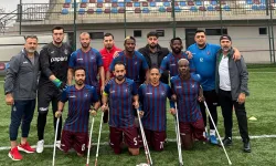 Trabzon Ampute Futbol Takımı sezona galibiyetle başladı