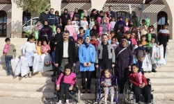 Yetim çocuklar unutamayacakları gün yaşadı