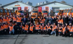 Yolların kahramanları kışa hazır... Karayolları makime parkı yenilendi