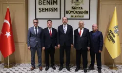 Başkan Altay uluslararası heyetleri ağırlıyor