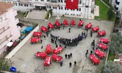 Bilecik'te 20 yeni yangın söndürme tankeri köylere teslim edildi