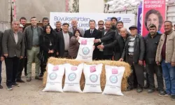 Eskişehir'de Günyüzü'ndeki üreticilere destek