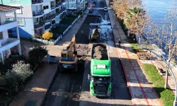 Kocaeli Gölcük Halıdere Sahil Caddesi'ne kapsamlı yenileme