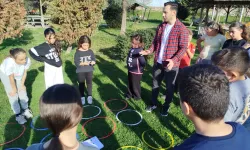 Sinop Ayancık'ta ortaokul oğrencilerine oryantiring etkinlik