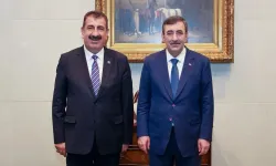 Cumhurbaşkanı Yardımcısı Yılmaz TÜRKYED'i kabul etti