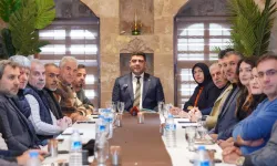 Mardin'de AK Parti İl Başkanı Üncü gazetecilerle buluştu