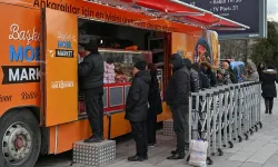 Ankaralılarla ete Mobil Market'le kavuştu