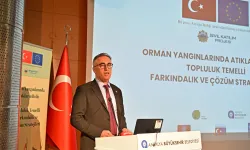 Antalya'da orman yangınlarına karşı atık farkındalığı