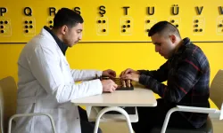 Kocaeli'de beyaz baston eğitimiyle bağımsız yaşam