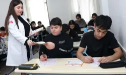 Mersin'de öğrencilere sınav yolunda büyük destek