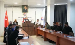 Muğla Dalaman'da meclis toplantısı gerçekleştirildi