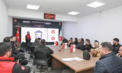 Ankara Keçiören Belediyesi'nden personele yangın söndürme eğitimi