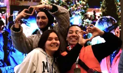 Balıkesir'de 'Avlu Gece Oryantiringi' renkli görüntülere sahne oldu