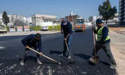 Bornova'da yol çalışmaları hız kesmiyor