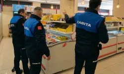 Bursa Gemlik'te marketlere zabıta denetimi