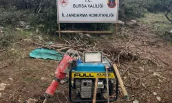 Bursa İznik'te kaçak kazıya suçüstü