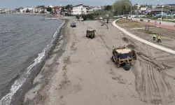 Bursa sahillerinde yaz hazırlığı