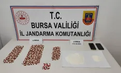 Bursa Yenişehir'de sentetik ecza ele geçirildi