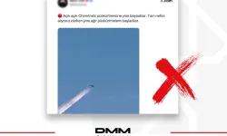 DMM'den 'kimyasal püskürtme' iddialarına yalanlama... Görüntüler doğal uçak izleri