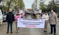 Edirne Keşan'da sokaklar sağlık için hareketlendi
