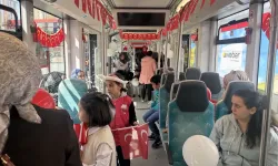 Kayseri Büyükşehir'in 'Çocuk Treni'ne büyük ilgi