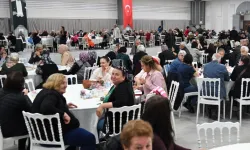 Kent Kasap'tan yararlanan aileler dayanışma yemeğinde buluştu