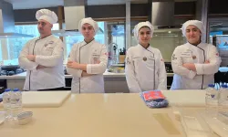 Kocaeli'de genç şef adayları, işi ustasından öğrendi