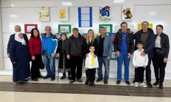 Küçük ressam Yağız Baladur'dan muhteşem sergi