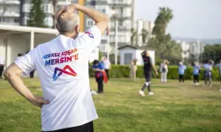 Mersin'de sabah sporuna yoğun ilgi