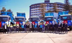 Trabzon'da Büyükşehir Belediyesi araç filosunu güçlendiriyor