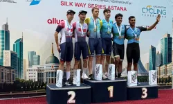 Astana'da Ay-Yıldızlı Gurur: Pist Bisikletinde Altın ve Gümüş Madalya!