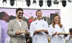 Balıkesir GastroFest'te Ahmet Akın ve Danilo Zanna mutfağa girdi