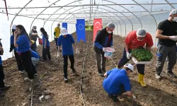 Kocaeli'de çocuklar toprakla buluştu