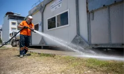 Kurban kesim yerlerinde kapsamlı temizlik