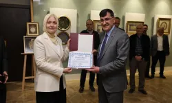 Kütahya'da tezhip sanatı sergisi sanatseverlerle buluştu