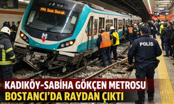 Kadıköy-Sabiha Gökçen Metrosu Bostancı'da Raydan Çıktı