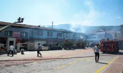 Bursa İtfaiyesi'nden Kayhan'daki yangına hızlı müdahale
