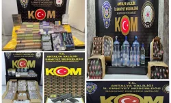 Antalya'da Kaçakçılık Operasyonu: 19 Şüpheliye İşlem