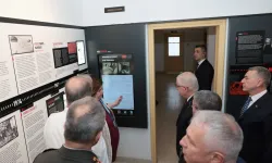 Bakan Güler ve TSK komuta kademesinden KKTC'de Barbarlık Müzesi ziyareti