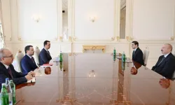 Bakan Akın Gürlek, Azerbaycan Cumhurbaşkanı İlham Aliyev ile Görüştü