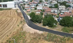 Bursa İnegöl'de Zambak Caddesi yenileniyor