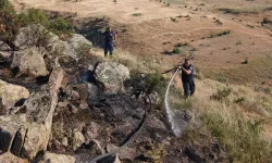 Eskişehir'deki orman yangınına müdahale sürüyor